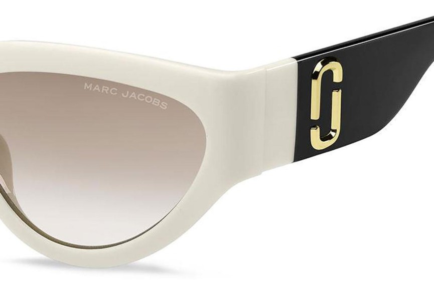 Sonnenbrille Marc Jacobs MARC645/S CCP/HA Cat Eye Weiß