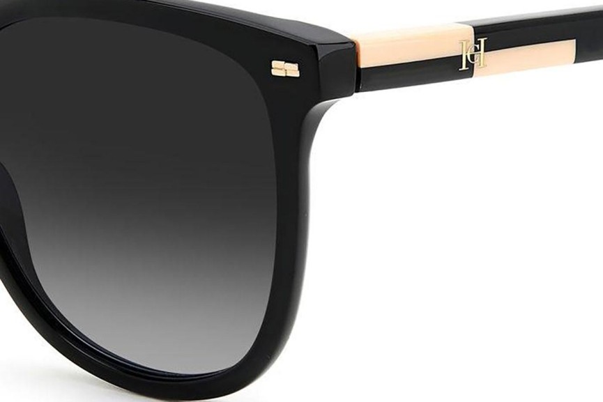 Sonnenbrille Carolina Herrera HER0136/S KDX/9O Rund Schwarz