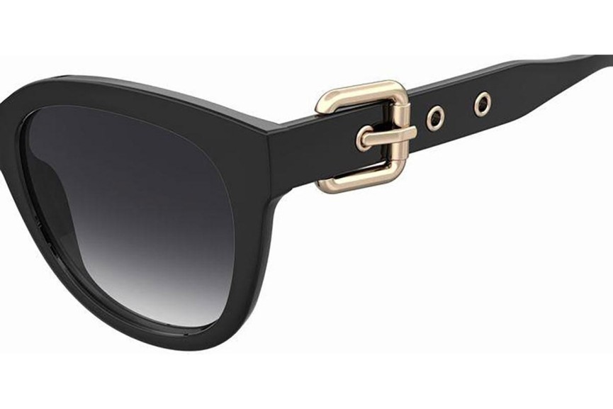 Sonnenbrille Moschino MOS143/S 807/9O Rund Schwarz