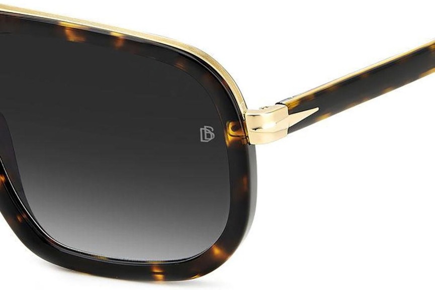 Sonnenbrille David Beckham DB7101/S 2IK/9O Pilot Havanna