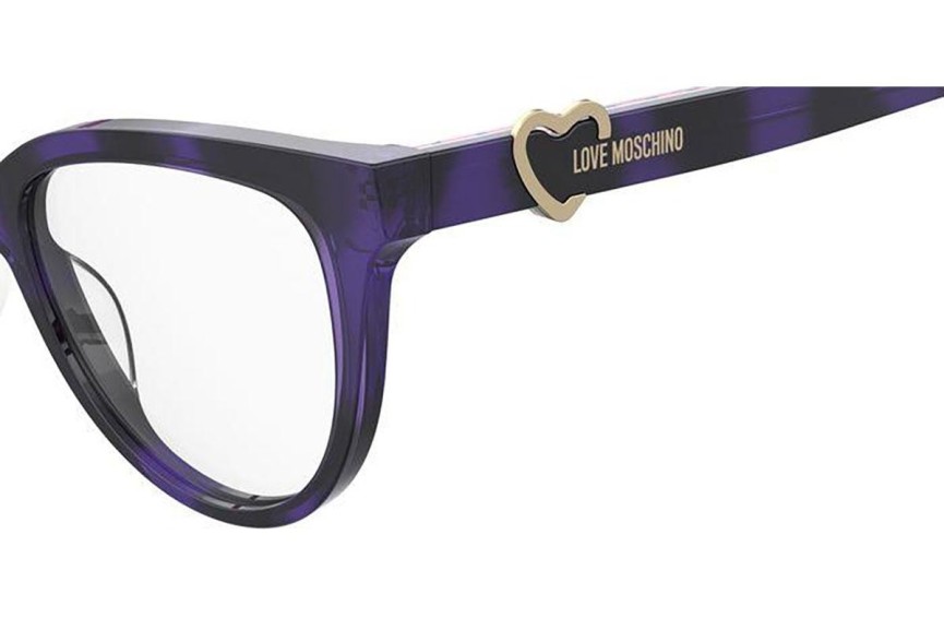 Brillen Love Moschino MOL609 HKZ Cat Eye Havanna