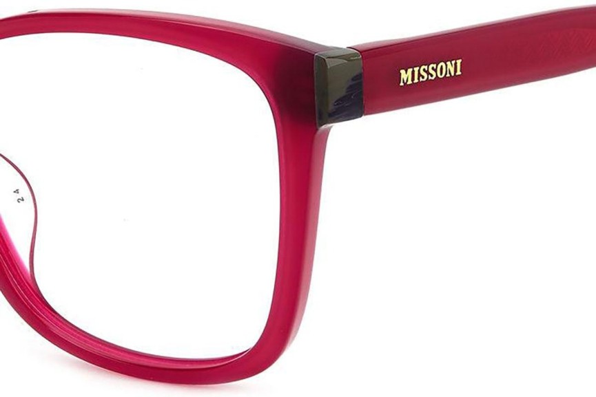 Glasses Missoni MIS0135/G MU1 Quadratisch Rot