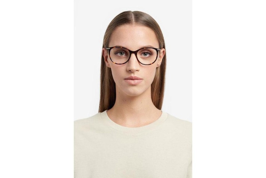 Glasses HUGO HG1238 0UC Cat Eye Havanna