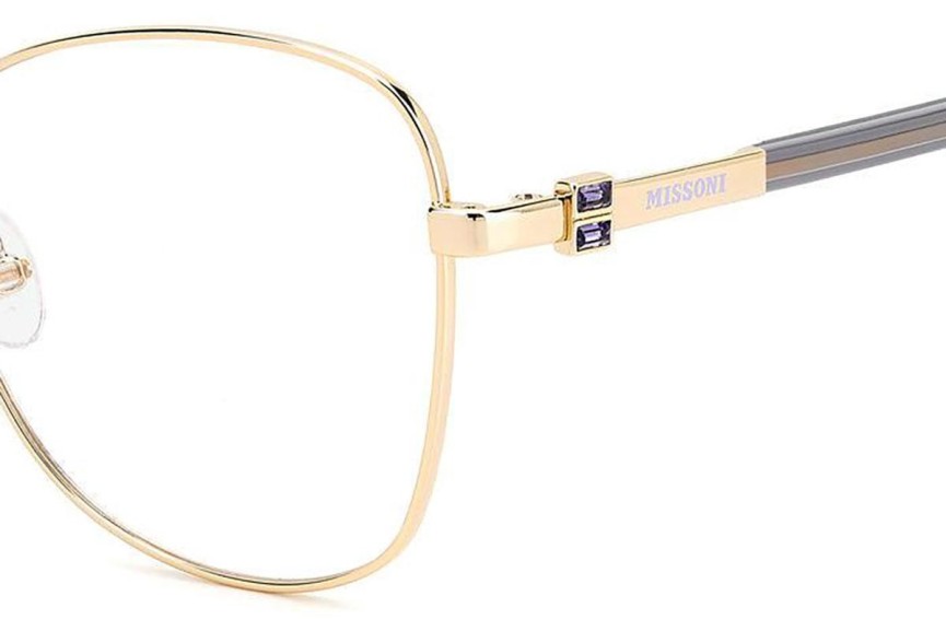 Brillen Missoni MIS0144 J5G Cat Eye Gold