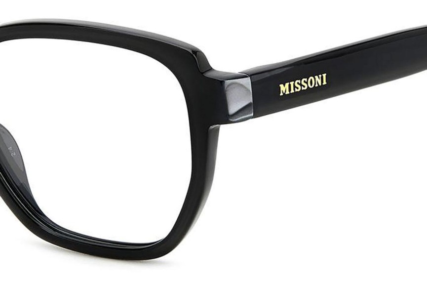 Glasses Missoni MIS0134 807 Quadratisch Schwarz