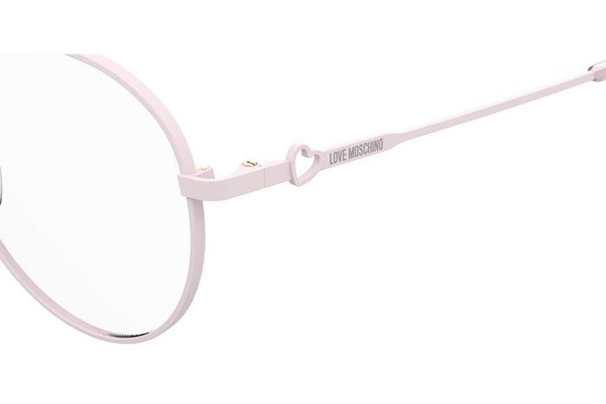 Brillen Love Moschino MOL613 35J Oval Rosa