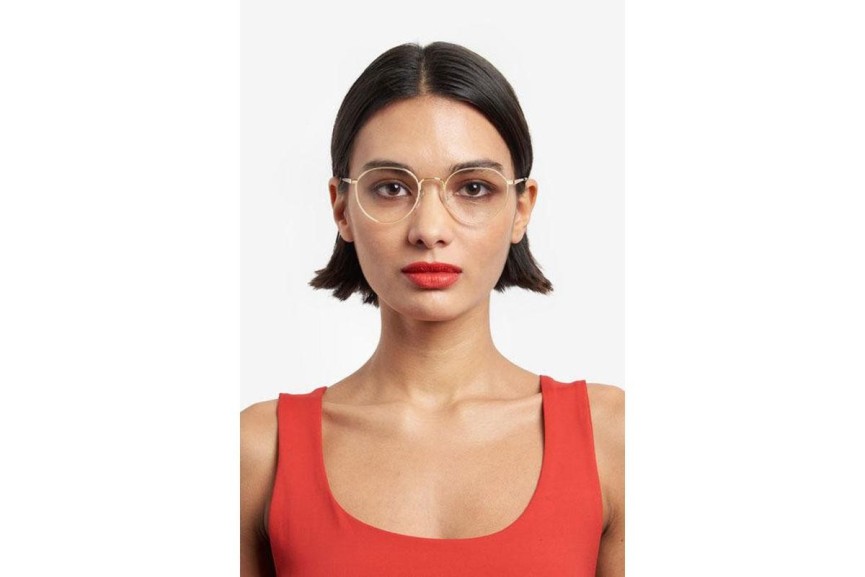 Glasses Carolina Herrera HER0169 000 Oval Gold