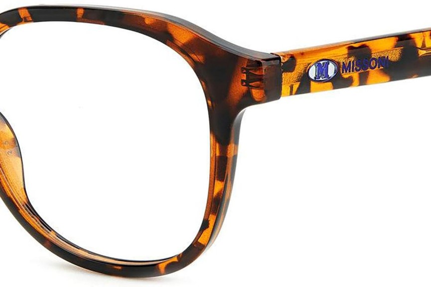 Glasses M Missoni MMI0142 086 Rund Havanna