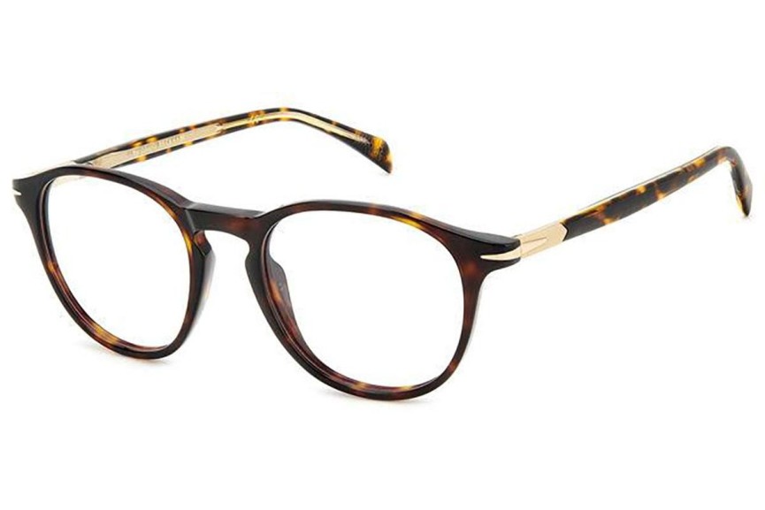 Glasses David Beckham DB1126 2IK Rund Havanna