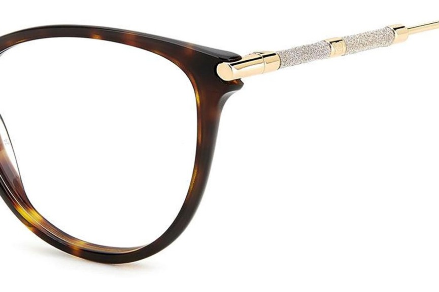 Brillen Carolina Herrera HER0152 086 Cat Eye Havanna