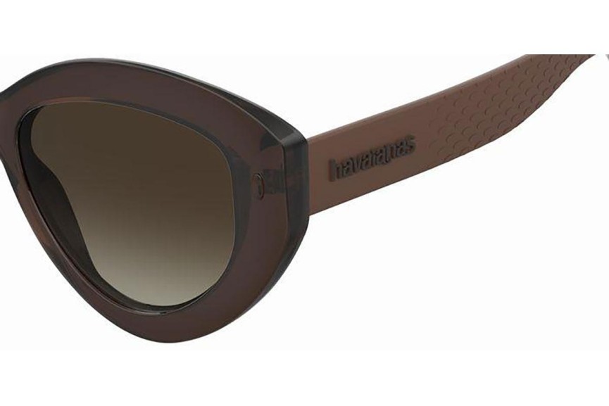 Sunglasses Havaianas IRACEMA 09Q/HA Cat Eye Braun