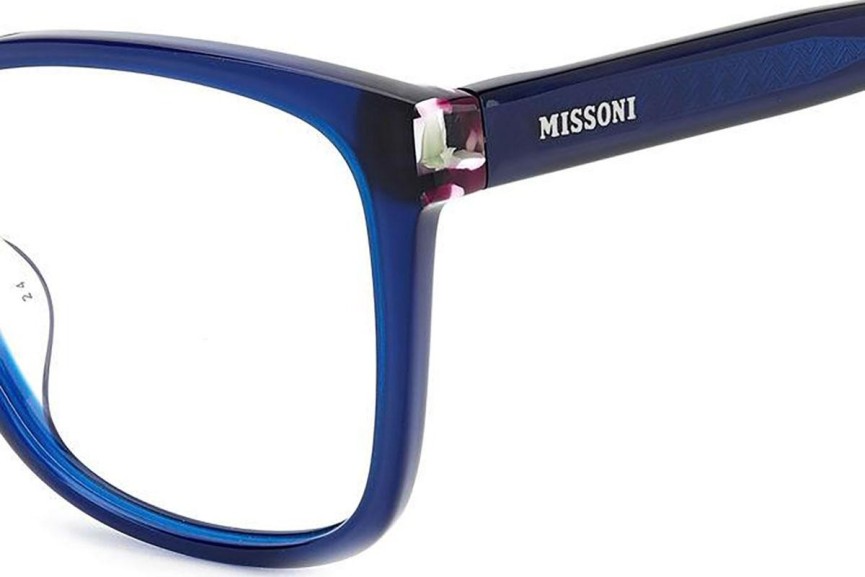 Glasses Missoni MIS0135/G PJP Quadratisch Blau