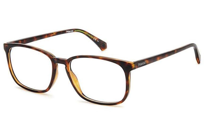 Glasses Polaroid PLDD488 086 Quadratisch Havanna