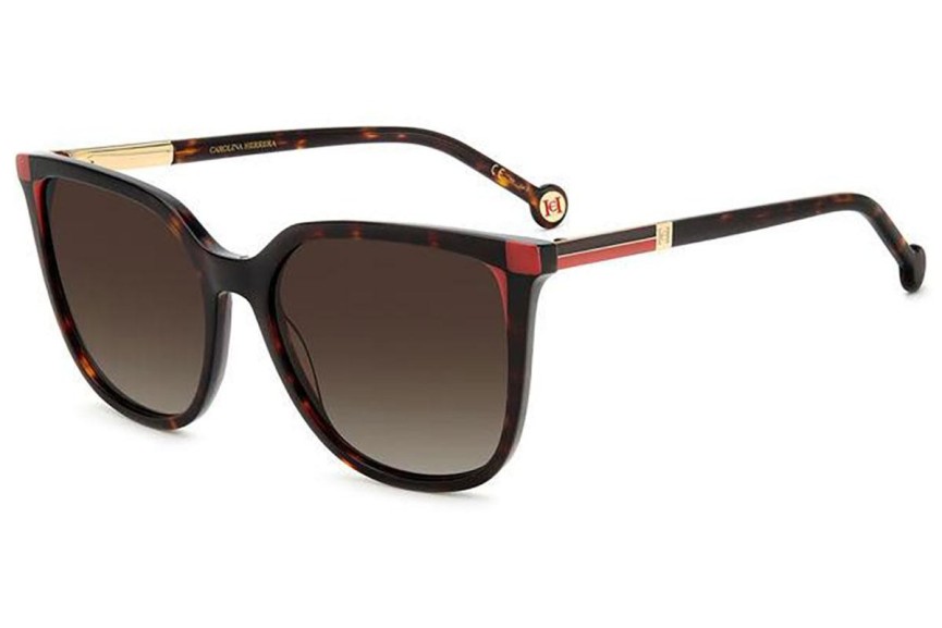 Sonnenbrille Carolina Herrera HER0140/S O63/HA Quadratisch Havanna