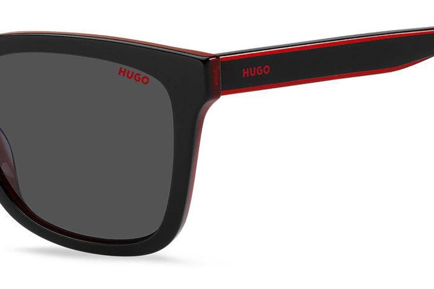 Sunglasses HUGO HG1248/S OIT/IR Quadratisch Schwarz