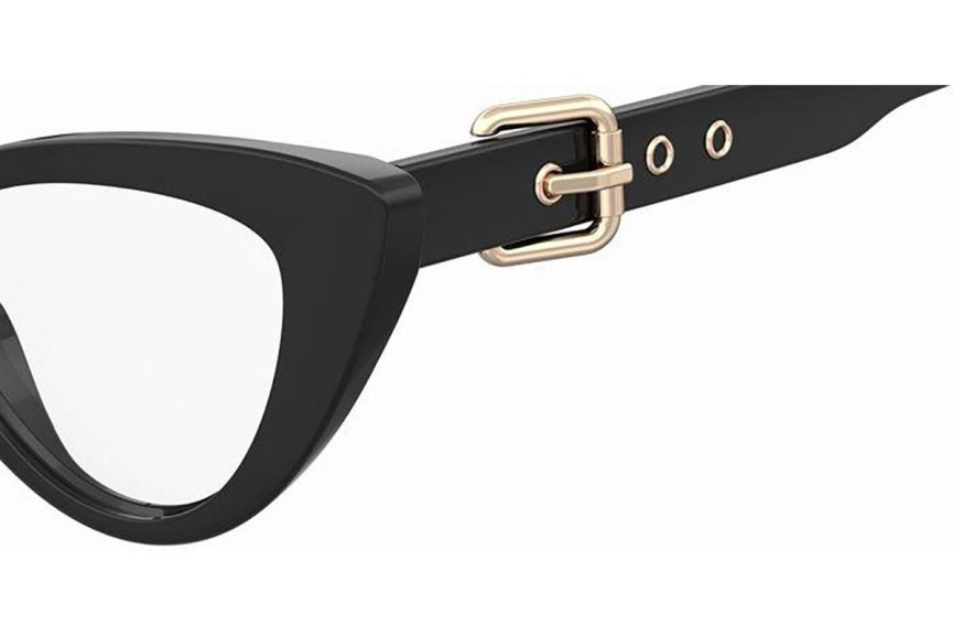 Glasses Moschino MOS618 807 Cat Eye Schwarz