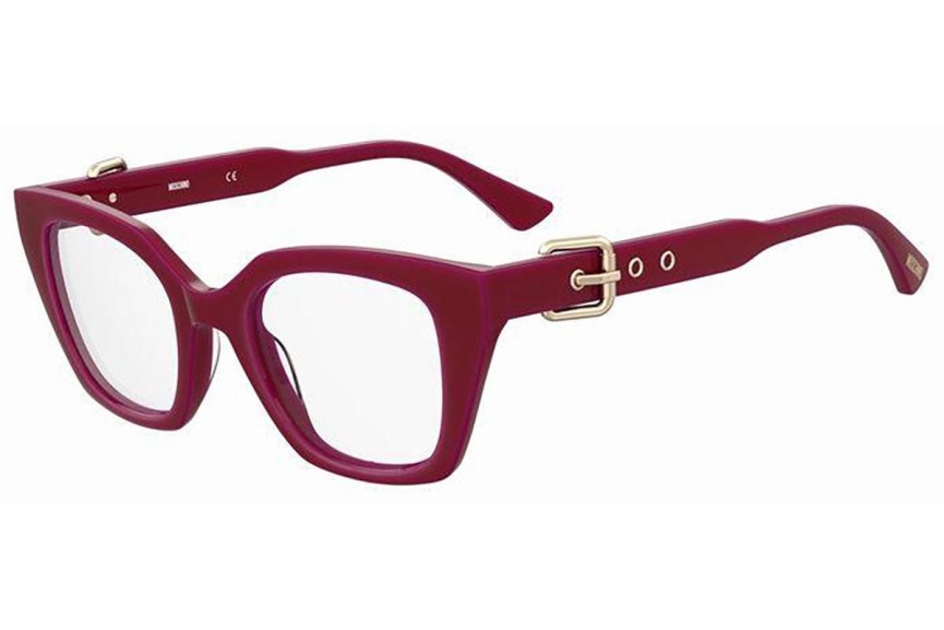 Glasses Moschino MOS617 C9A Quadratisch Rot