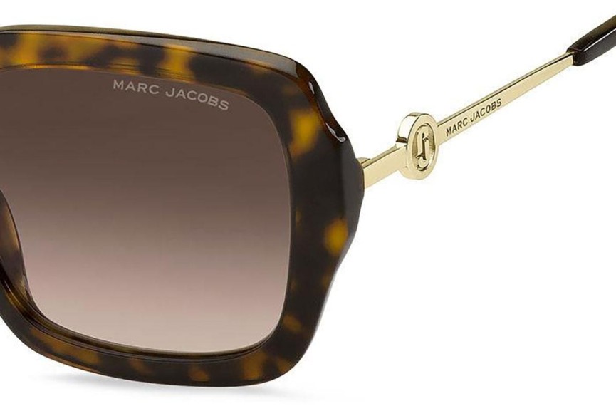 Sonnenbrille Marc Jacobs MARC652/S 086/HA Quadratisch Havanna