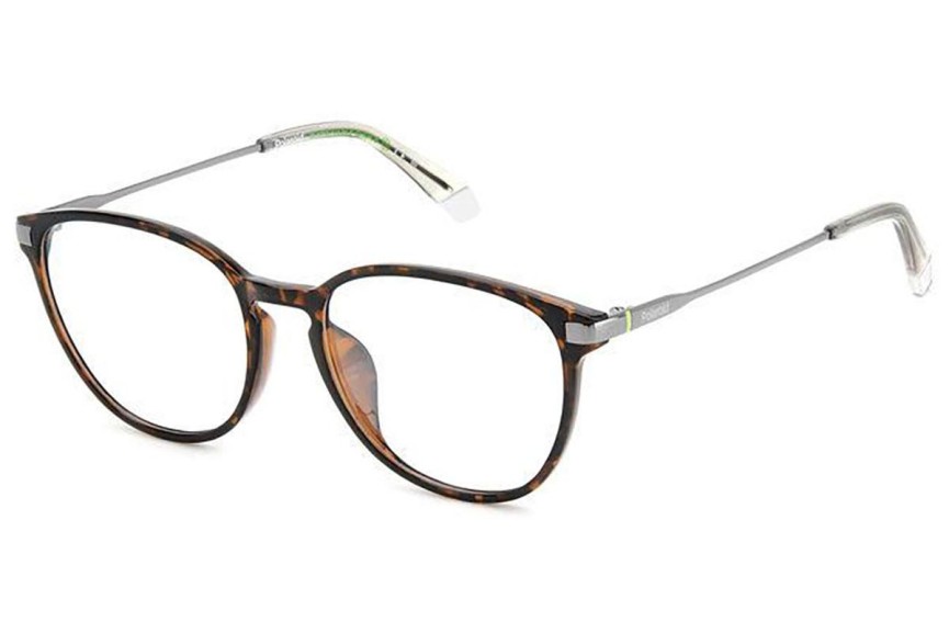 Glasses Polaroid PLDD489/G 086 Rund Havanna