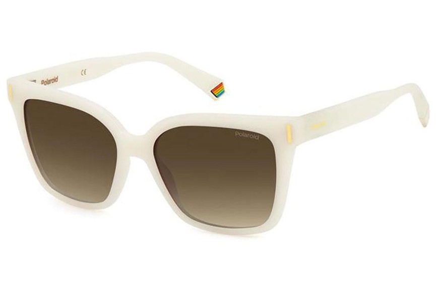 Sonnenbrille Polaroid PLD6192/S VK6/LA Polarized Cat Eye Weiß