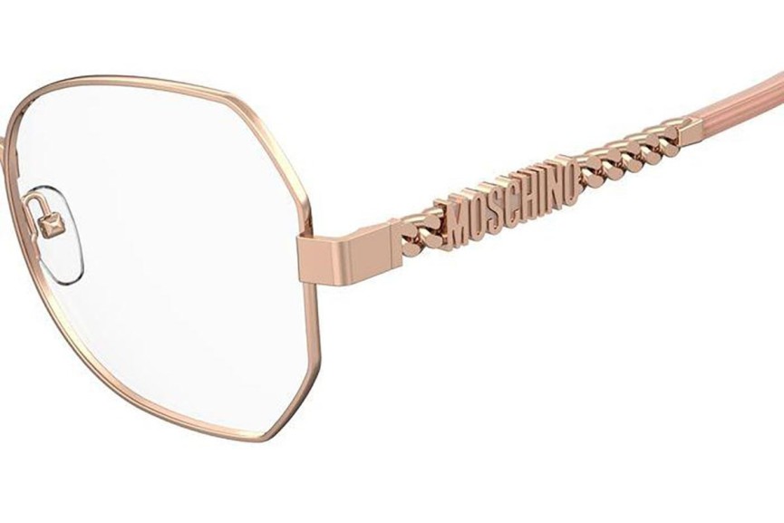 Glasses Moschino MOS621 DDB Cat Eye Gold