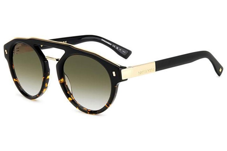 Sonnenbrille Dsquared2 D20085/S WR7/9K Oval Havanna