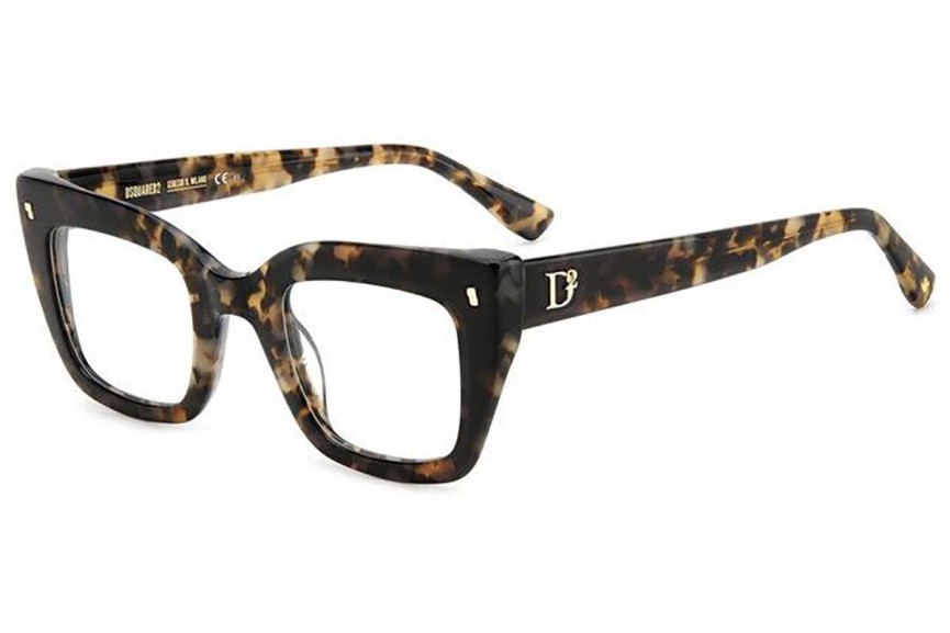 Glasses Dsquared2 D20099 ACI Quadratisch Havanna