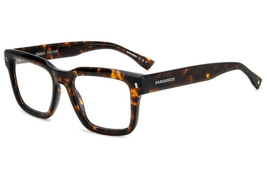 Brillen Dsquared2 D20090 086 Rechteck Havanna