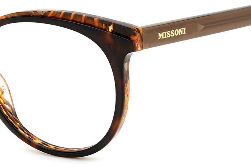 Brillen Missoni MIS0145 HTK Rund Havanna