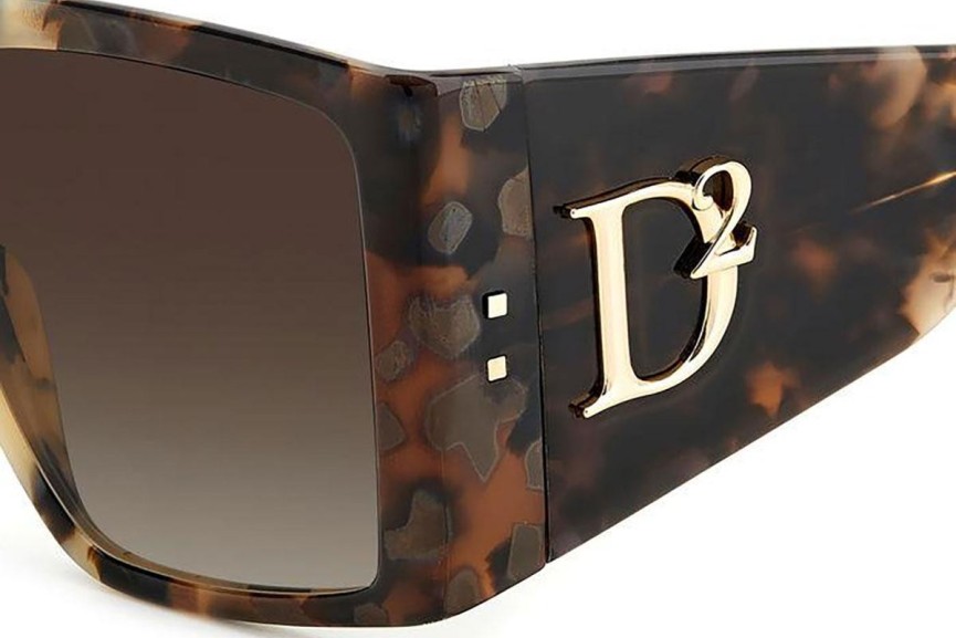 Sonnenbrille Dsquared2 D20096/S ACI/HA Quadratisch Havanna