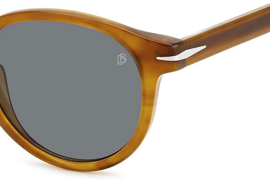 Sunglasses David Beckham DB1111/S B4L/IR Rund Braun