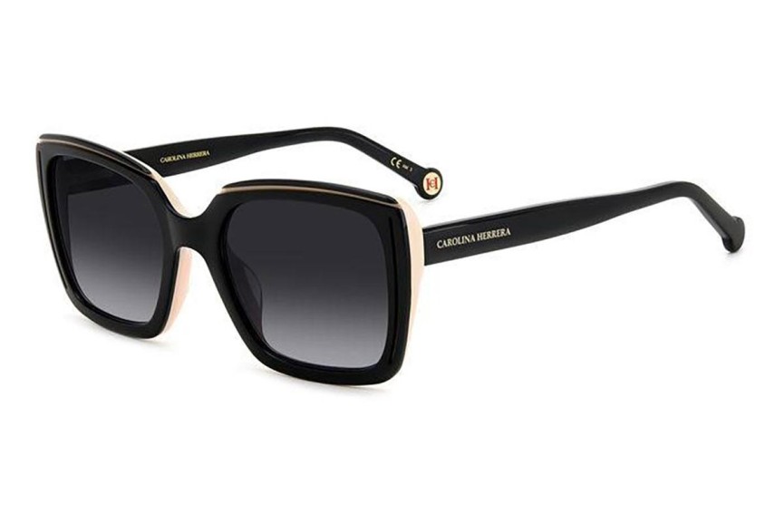 Sonnenbrille Carolina Herrera HER0143/G/S KDX/9O Quadratisch Schwarz