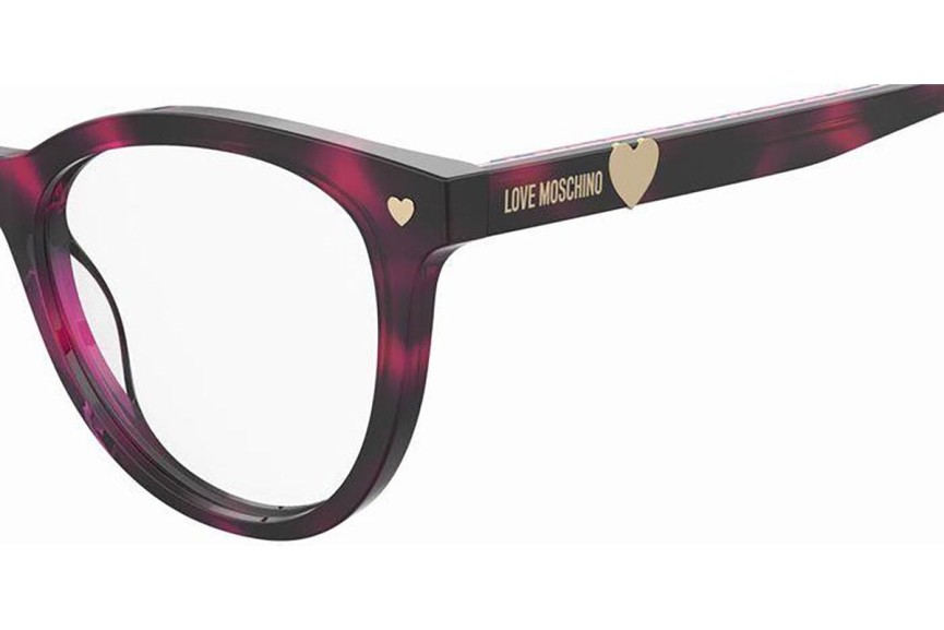 Glasses Love Moschino MOL592 HT8 Rund Havanna