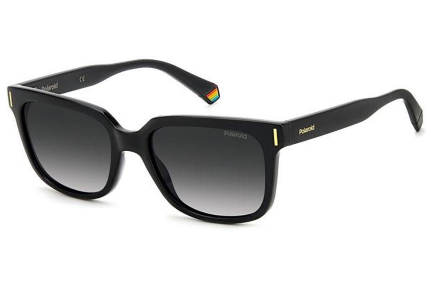 Sonnenbrille Polaroid PLD6191/S 807/WJ Polarized Quadratisch Schwarz