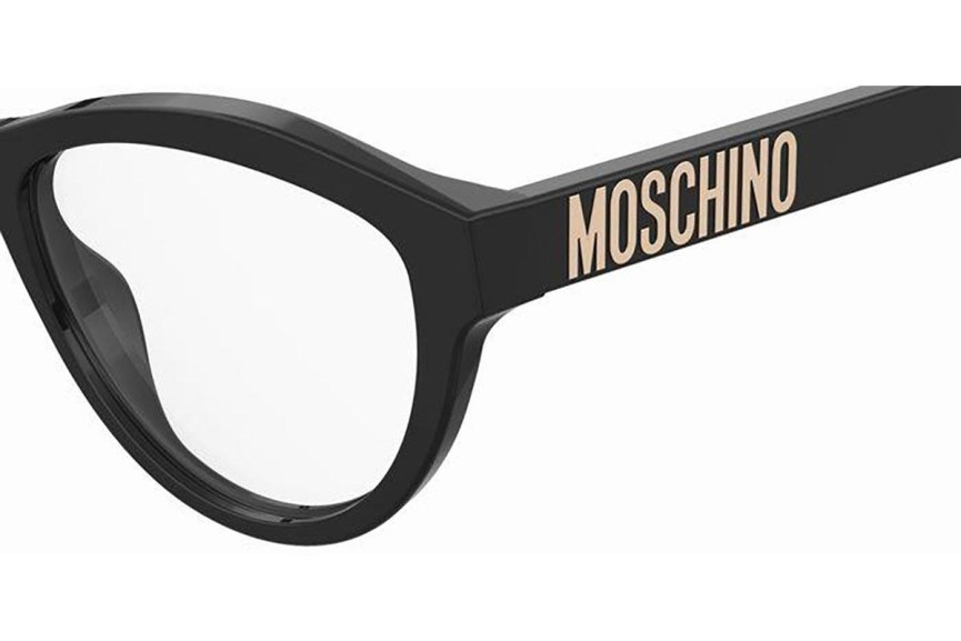 Glasses Moschino MOS623 807 Cat Eye Schwarz