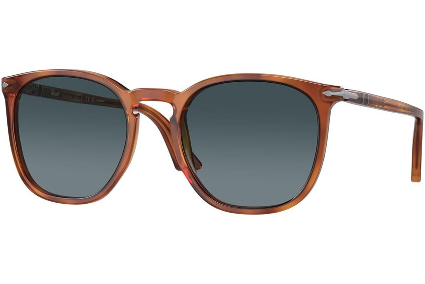 Sonnenbrille Persol PO3316S 96/S3 Polarized Quadratisch Havanna