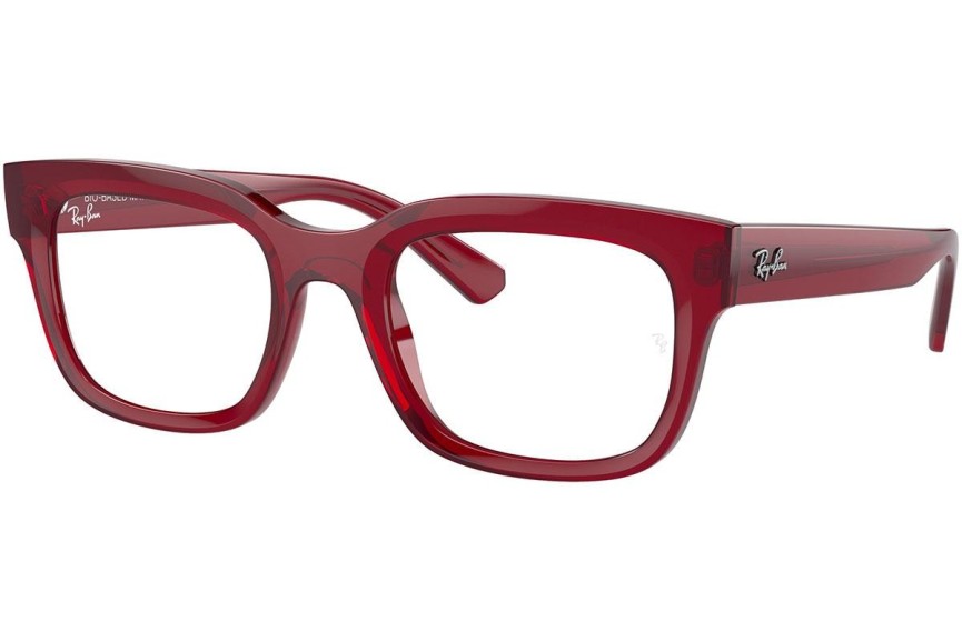 Brillen Ray-Ban Chad RX7217 8265 Quadratisch Rot