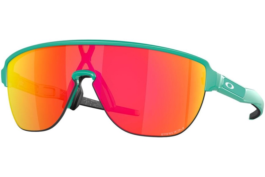 Sonnenbrille Oakley Corridor OO9248-04 Monoscheibe | Shield Grün