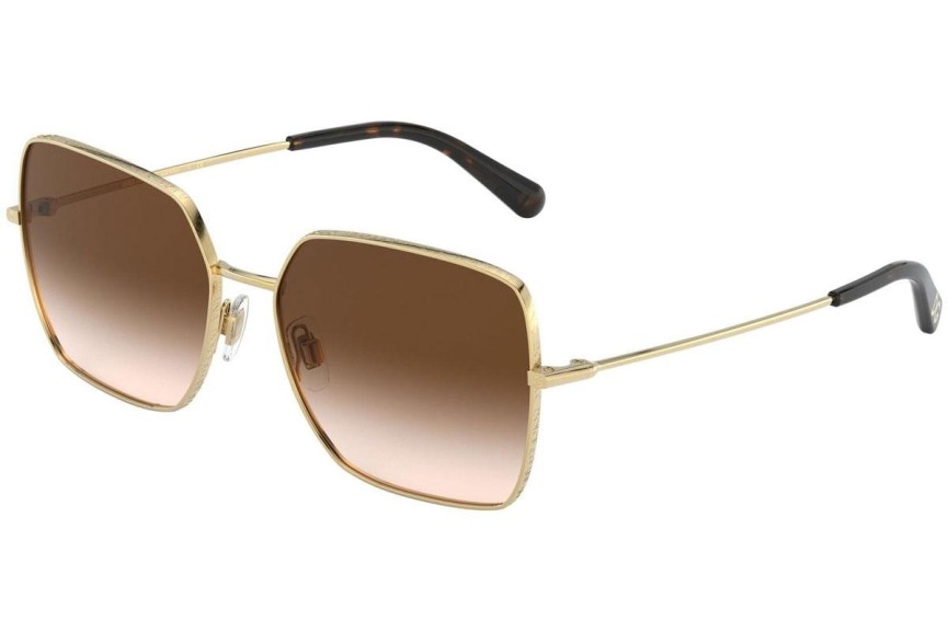 Sonnenbrille Dolce & Gabbana DG2242 02/13 Quadratisch Gold