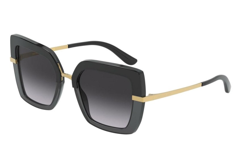 Sonnenbrille Dolce & Gabbana Icons Collection DG4373 32468G Quadratisch Schwarz