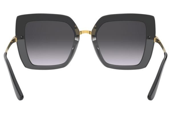 Sonnenbrille Dolce & Gabbana Icons Collection DG4373 32468G Quadratisch Schwarz