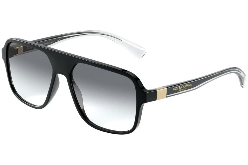 Sonnenbrille Dolce & Gabbana DG6134 675/79 Quadratisch Schwarz