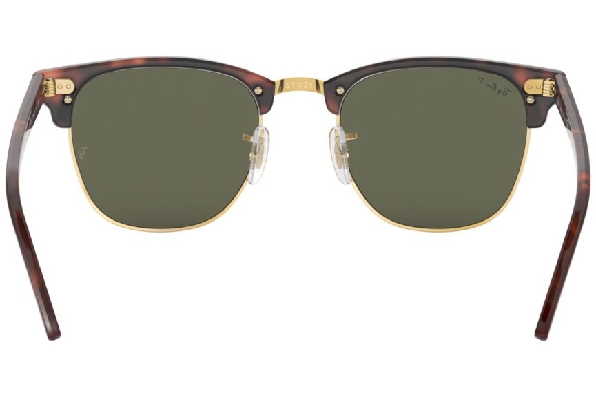 Sonnenbrille Ray-Ban Clubmaster Classic RB3016 990/58 Polarized Browline Havanna