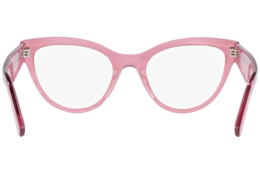 Brillen Dolce & Gabbana DG3372 3405 Cat Eye Rosa