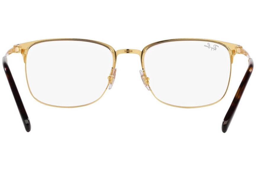 Glasses Ray-Ban RX6494 2945 Quadratisch Gold