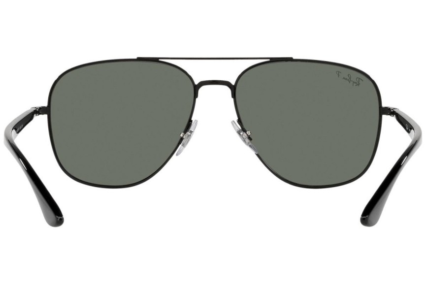 Sonnenbrille Ray-Ban RB3683 002/58 Polarized Pilot Schwarz