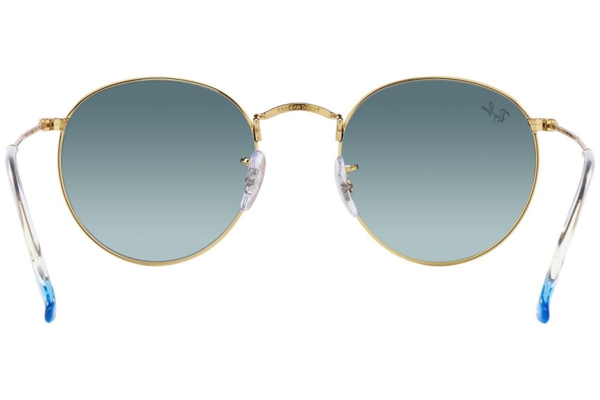 Sonnenbrille Ray-Ban Round Metal RB3447 001/3M Rund Gold