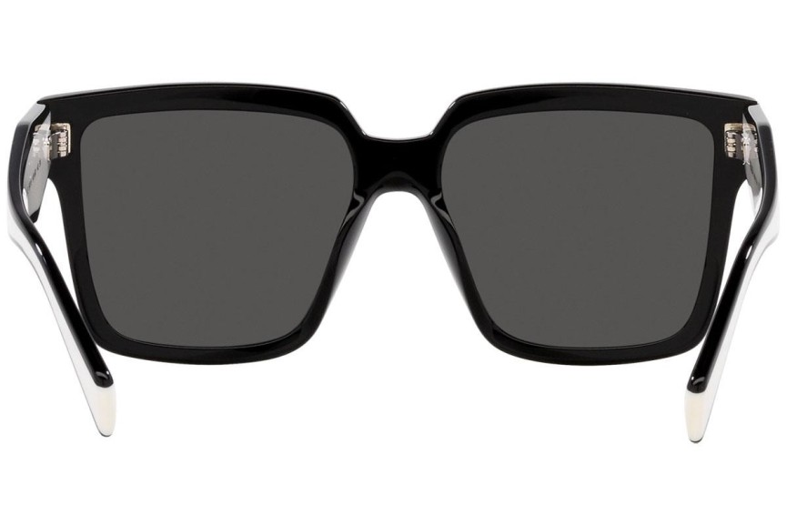 Sonnenbrille Prada PR24ZS 1AB5S0 Quadratisch Schwarz