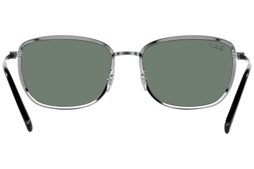 Sonnenbrille Ray-Ban RB3705 004/O9 Rechteck Silber