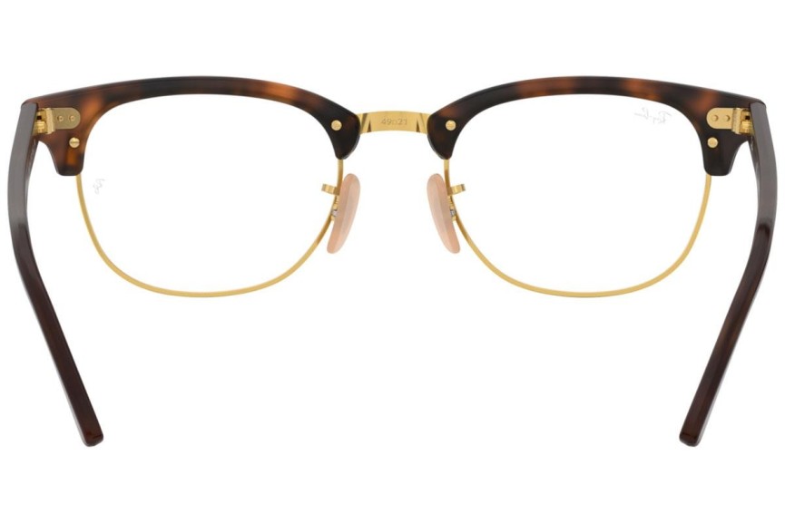 Glasses Ray-Ban Clubmaster Optics RX5154 2372 Browline Braun